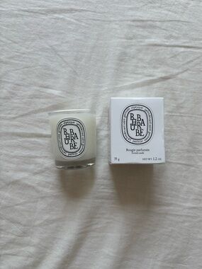 NEW Diptyque Rhubarb mini candle 35g